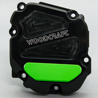 Woodcraft RHS Ignition Trigger Cover w/ Skid Plate Kawasaki Ninja ZX-10R 2011-2024