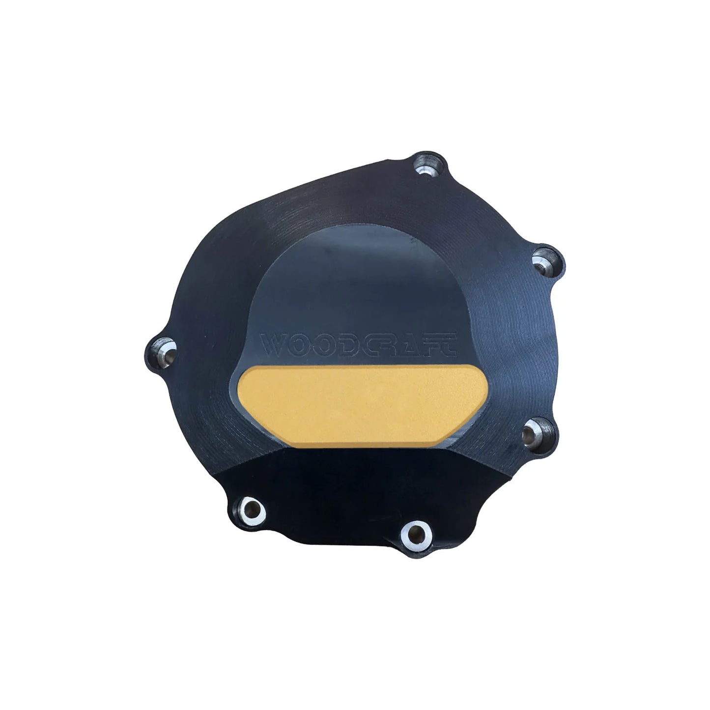 Woodcraft LHS UHMW Stator Cover Protector with Skid Pad Suzuki GSXR1000 2017-2021