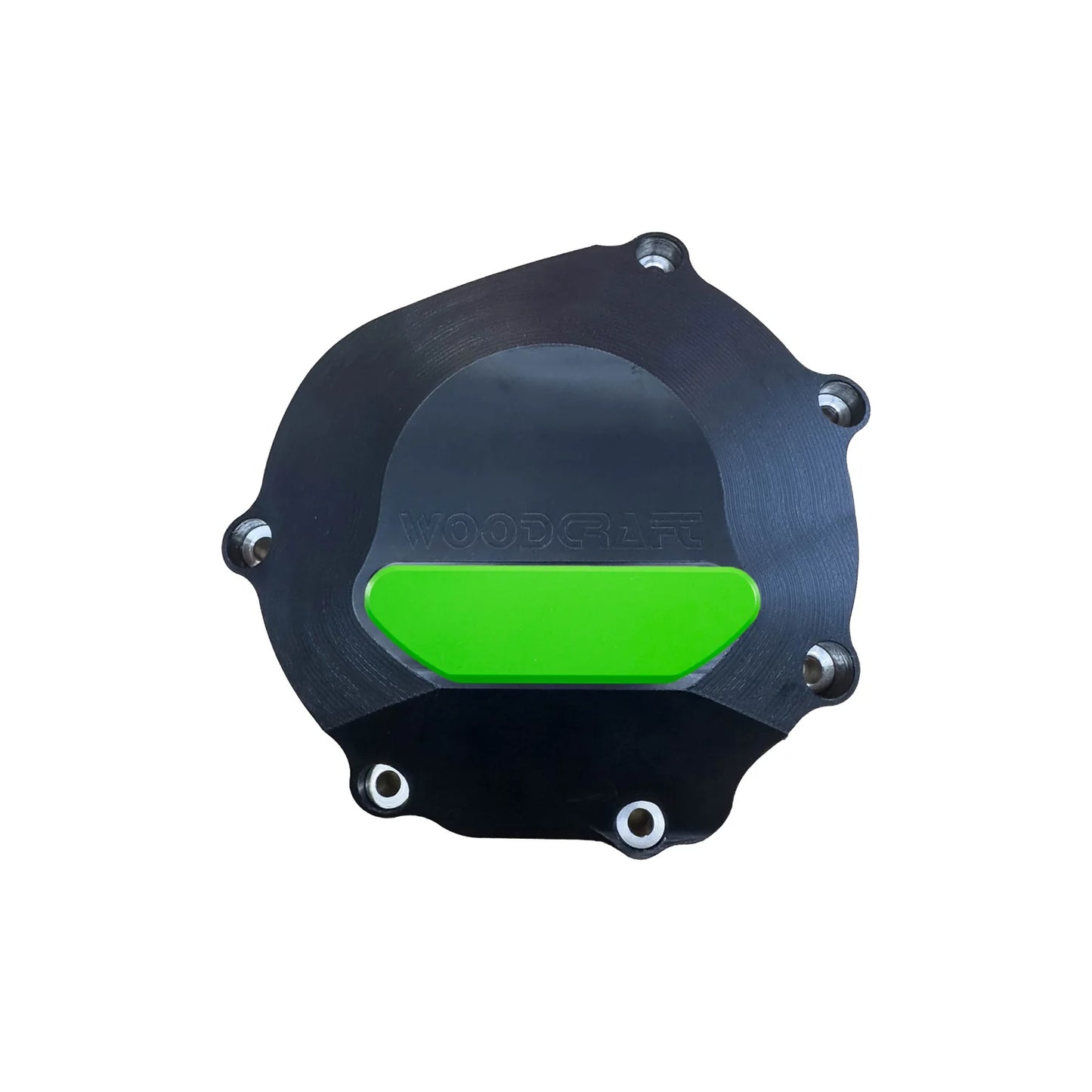 Woodcraft LHS UHMW Stator Cover Protector with Skid Pad Suzuki GSXR1000 2017-2021