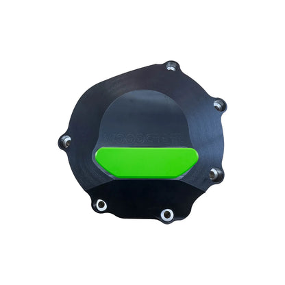 Woodcraft LHS UHMW Stator Cover Protector with Skid Pad Suzuki GSXR1000 2017-2021