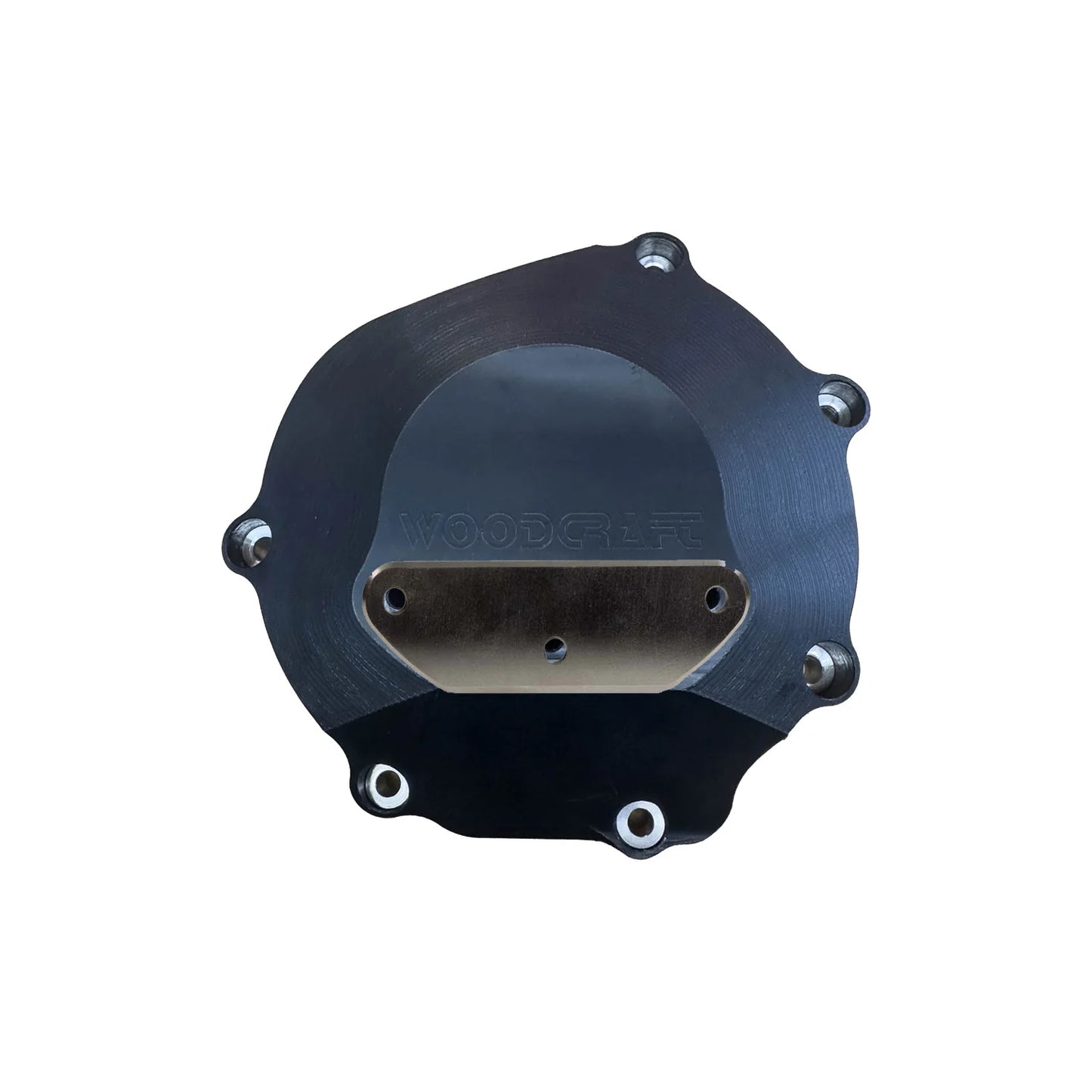 Woodcraft LHS UHMW Stator Cover Protector with Skid Pad Suzuki GSXR1000 2017-2021