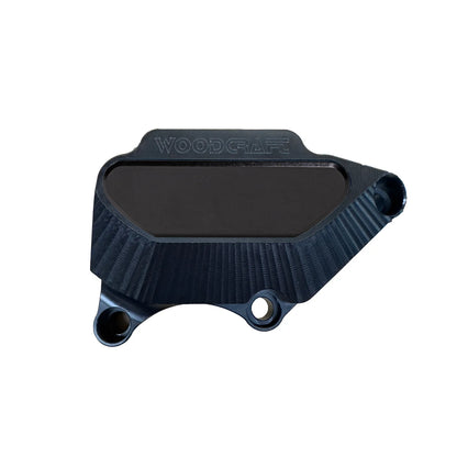 Woodcraft Clutch Cover Protector UHMW Plastic w/Skid Plate Honda CBR600RR 2003-2006 - Adventure Parts