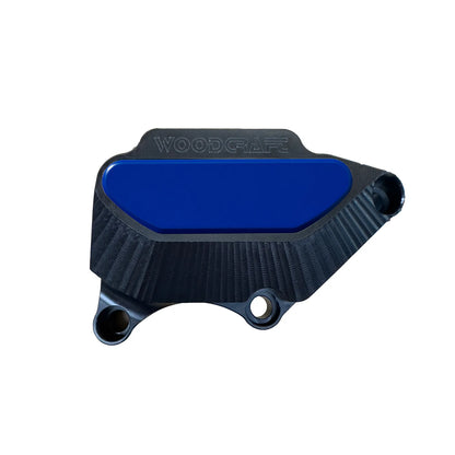 Woodcraft Clutch Cover Protector UHMW Plastic w/Skid Plate Honda CBR600RR 2003-2006 - Adventure Parts