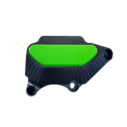 Woodcraft Clutch Cover Protector UHMW Plastic w/Skid Plate Honda CBR600RR 2003-2006 - Adventure Parts