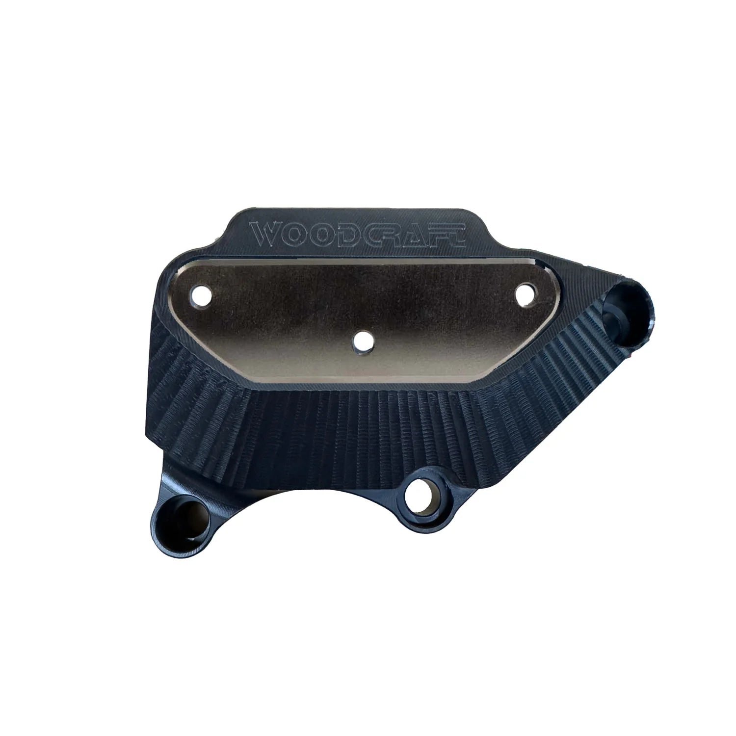 Woodcraft Clutch Cover Protector UHMW Plastic w/Skid Plate Honda CBR600RR 2003-2006 - Adventure Parts