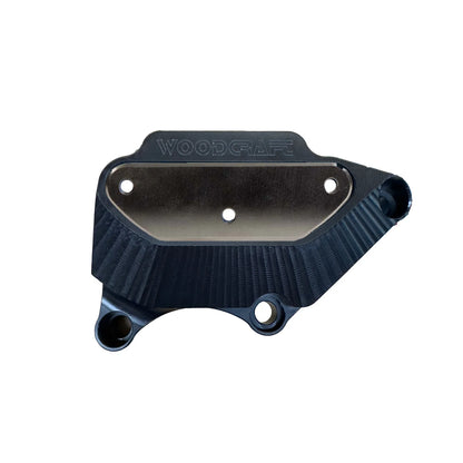 Woodcraft Clutch Cover Protector UHMW Plastic w/Skid Plate Honda CBR600RR 2003-2006 - Adventure Parts