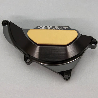 Woodcraft LHS Stator Cover Protector w/ Skid Plate Yamaha MT-03 2018-2024