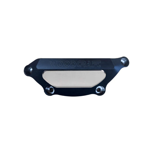 Woodcraft LHS UHMW Stator Cover Protector w/Skid Pad Yamaha FZ-10/MT-10 2017-2025