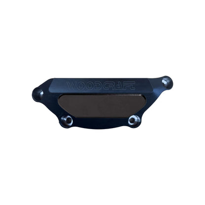 Woodcraft LHS UHMW Stator Cover Protector w/Skid Pad Yamaha FZ-10/MT-10 2017-2025