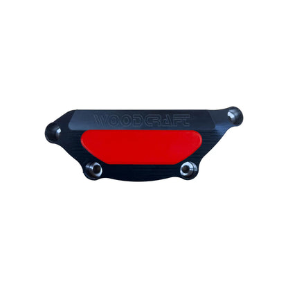 Woodcraft LHS UHMW Stator Cover Protector w/Skid Pad Yamaha FZ-10/MT-10 2017-2025