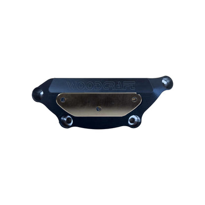Woodcraft LHS UHMW Stator Cover Protector w/Skid Pad Yamaha FZ-10/MT-10 2017-2025