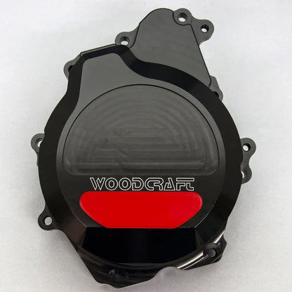 Woodcraft LHS Stator Cover w/ Skid Pad Yamaha YZF-R6 2003-2005