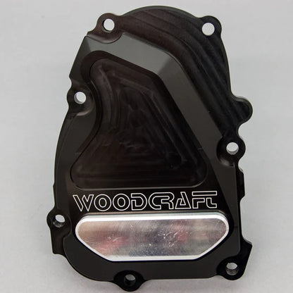 Woodcraft RHS Ignition Trigger Cover w/ Skid Pad Yamaha YZF-R6 2003-2009