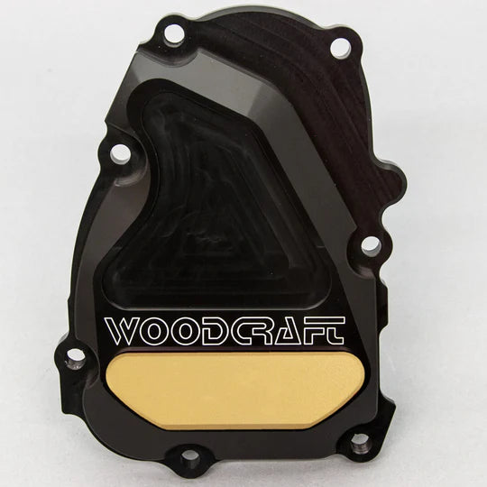 Woodcraft RHS Ignition Trigger Cover w/ Skid Pad Yamaha YZF-R6 2003-2009