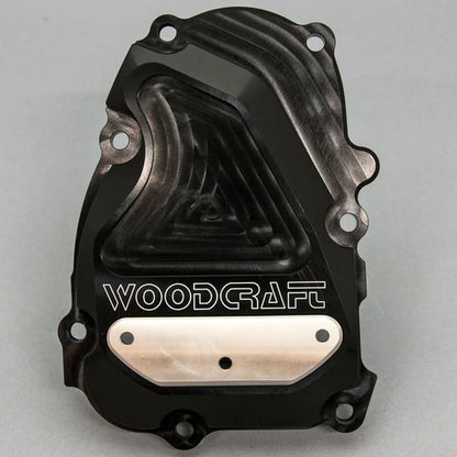 Woodcraft RHS Ignition Trigger Cover w/ Skid Pad Yamaha YZF-R6 2003-2009