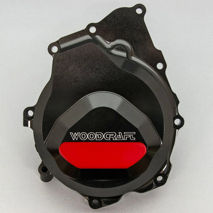 Woodcraft LHS Stator Cover w/ Skid Pad Yamaha YZF-R6 2006-2024