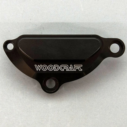 Woodcraft LHS Ignition Cover Protector w/ Skid Pad Yamaha YZF-R1 2004-2015