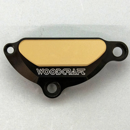 Woodcraft LHS Ignition Cover Protector w/ Skid Pad Yamaha YZF-R1 2004-2015