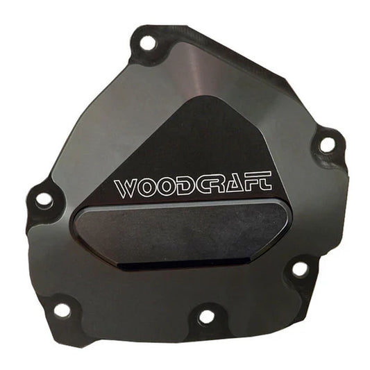 Woodcraft RHS Oil Pump/Ignition Trigger Cover w/ Skid Pad Yamaha YZF-R1 2009-2014