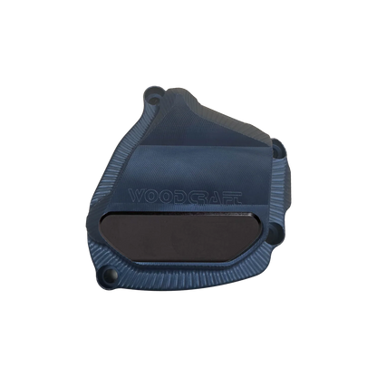 Woodcraft RHS UHMW Ignition Cover Protector w/ Skid Pad Yamaha YZF-R1 2009-2014