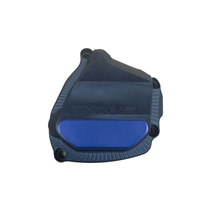 Woodcraft RHS UHMW Ignition Cover Protector w/ Skid Pad Yamaha YZF-R1 2009-2014