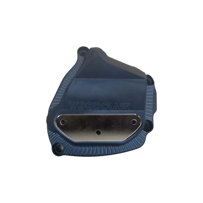 Woodcraft RHS UHMW Ignition Cover Protector w/ Skid Pad Yamaha YZF-R1 2009-2014