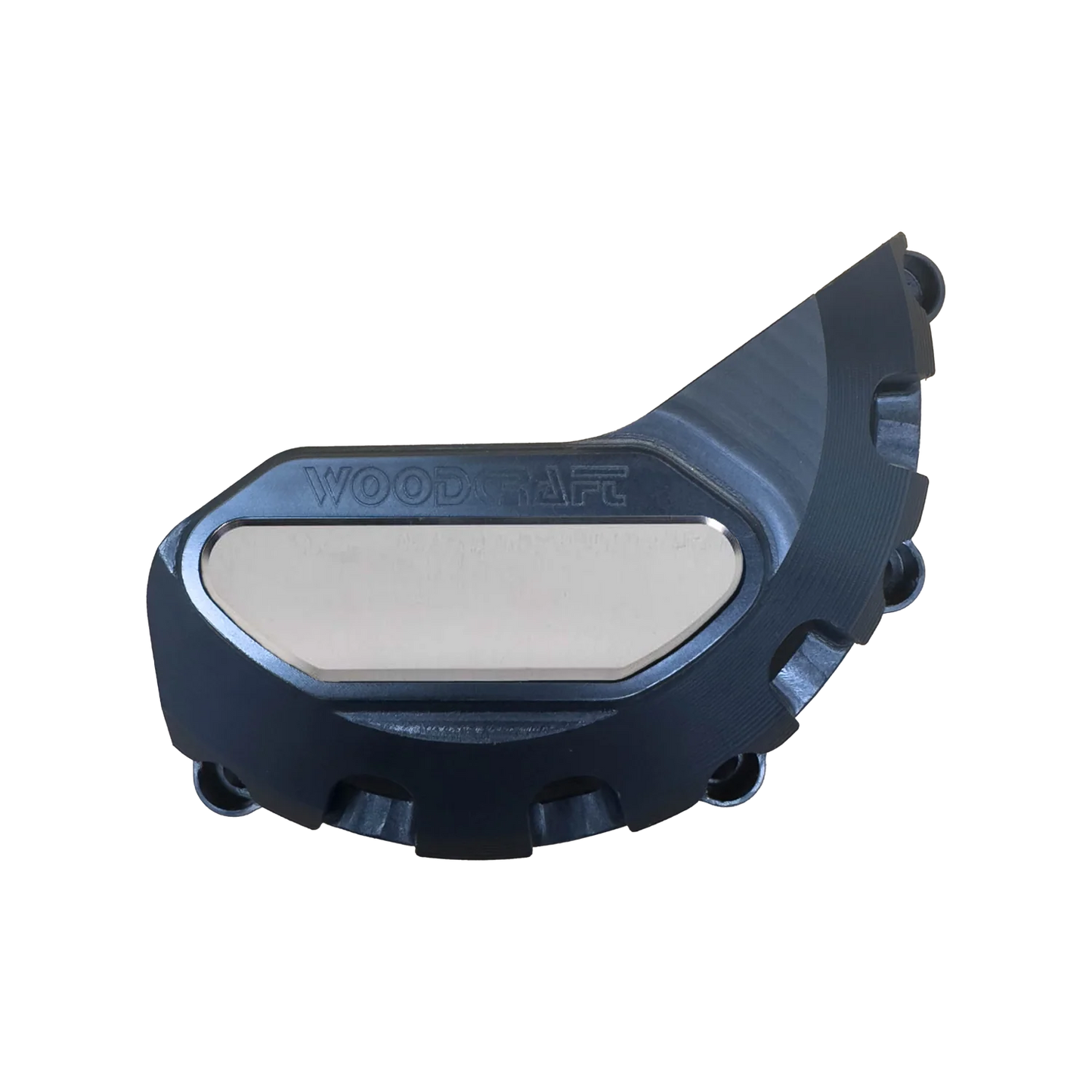 Woodcraft LHS UHMW Stator Cover Protector w/ Skid Pad Triumph Daytona 675/Street Triple 2013-2023