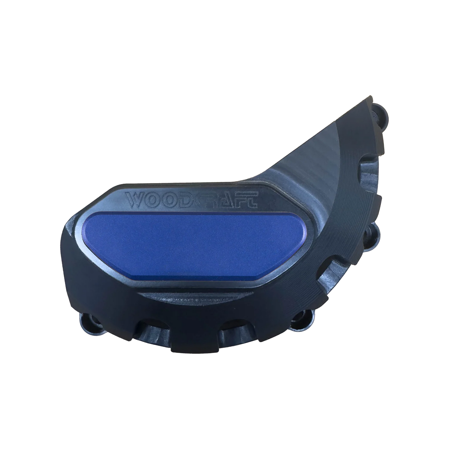 Woodcraft LHS UHMW Stator Cover Protector w/ Skid Pad Triumph Daytona 675/Street Triple 2013-2023