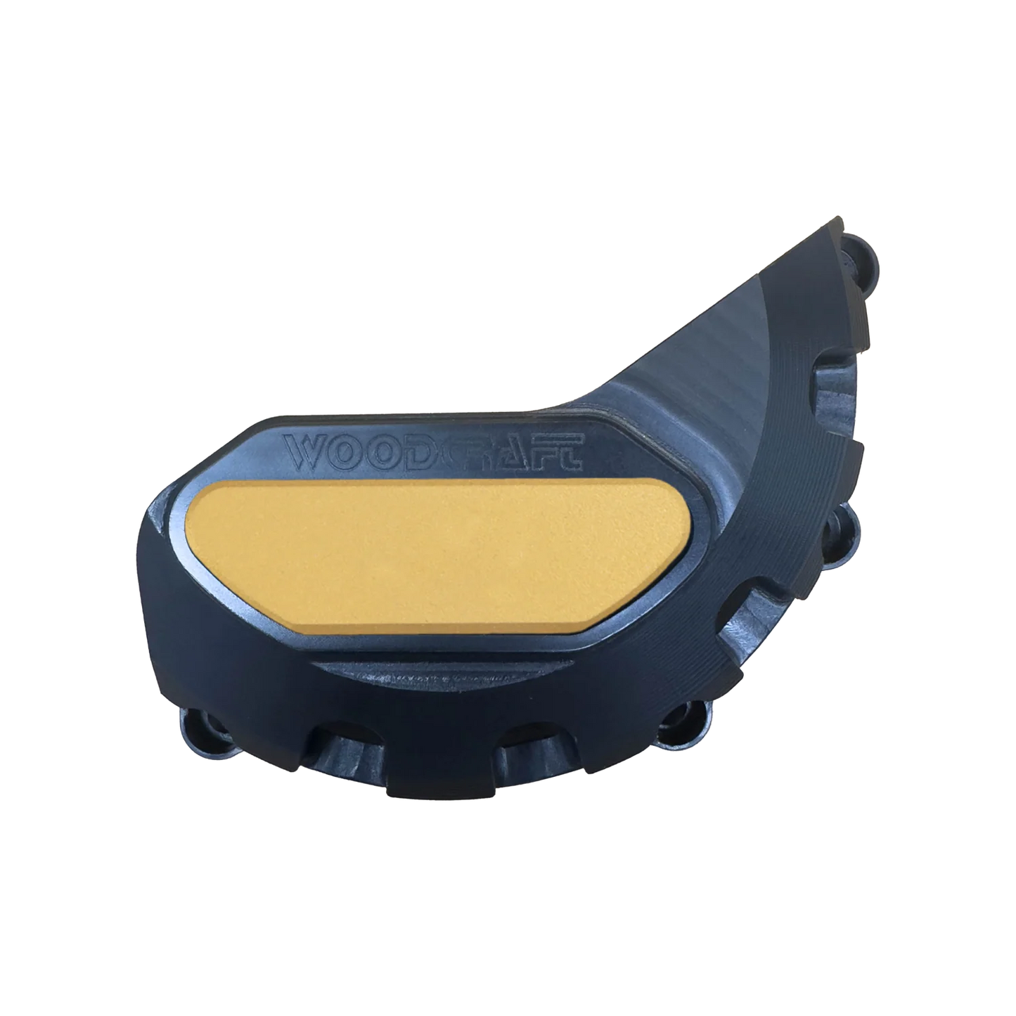 Woodcraft LHS UHMW Stator Cover Protector w/ Skid Pad Triumph Daytona 675/Street Triple 2013-2023