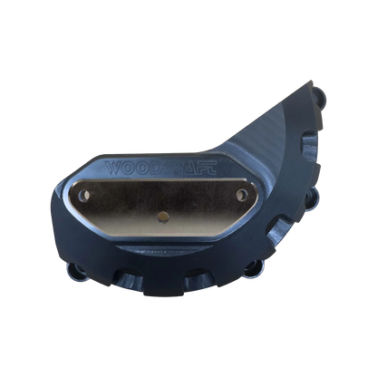 Woodcraft LHS UHMW Stator Cover Protector w/ Skid Pad Triumph Daytona 675/Street Triple 2013-2023