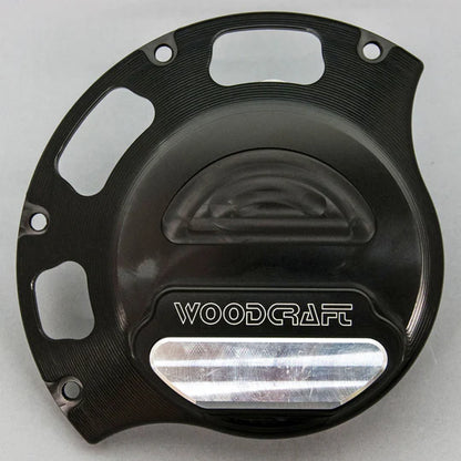 Woodcraft RHS Clutch Cover Protector w/ Skid Pad Ducati Monster 2009-2013