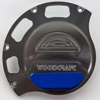 Woodcraft RHS Clutch Cover Protector w/ Skid Pad Ducati Monster 2009-2013