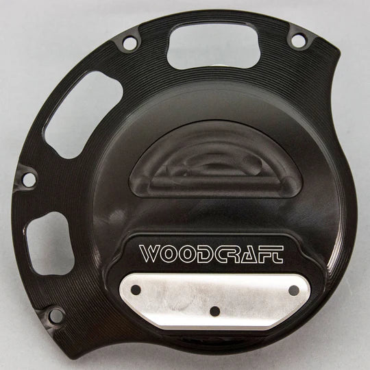 Woodcraft RHS Clutch Cover Protector w/ Skid Pad Ducati Monster 2009-2013