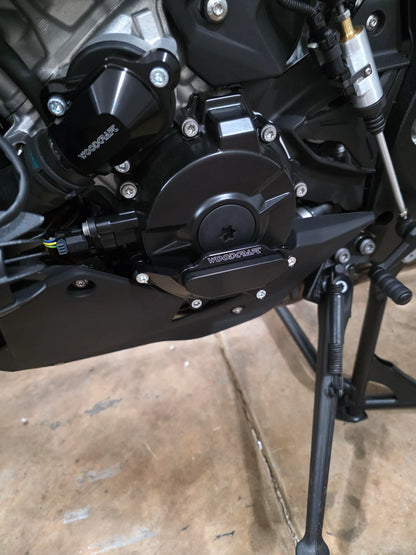 Woodcraft Stator Cover Protector w/ Skid Plate BMW S1000XR 2019-2025 - Adventure Parts