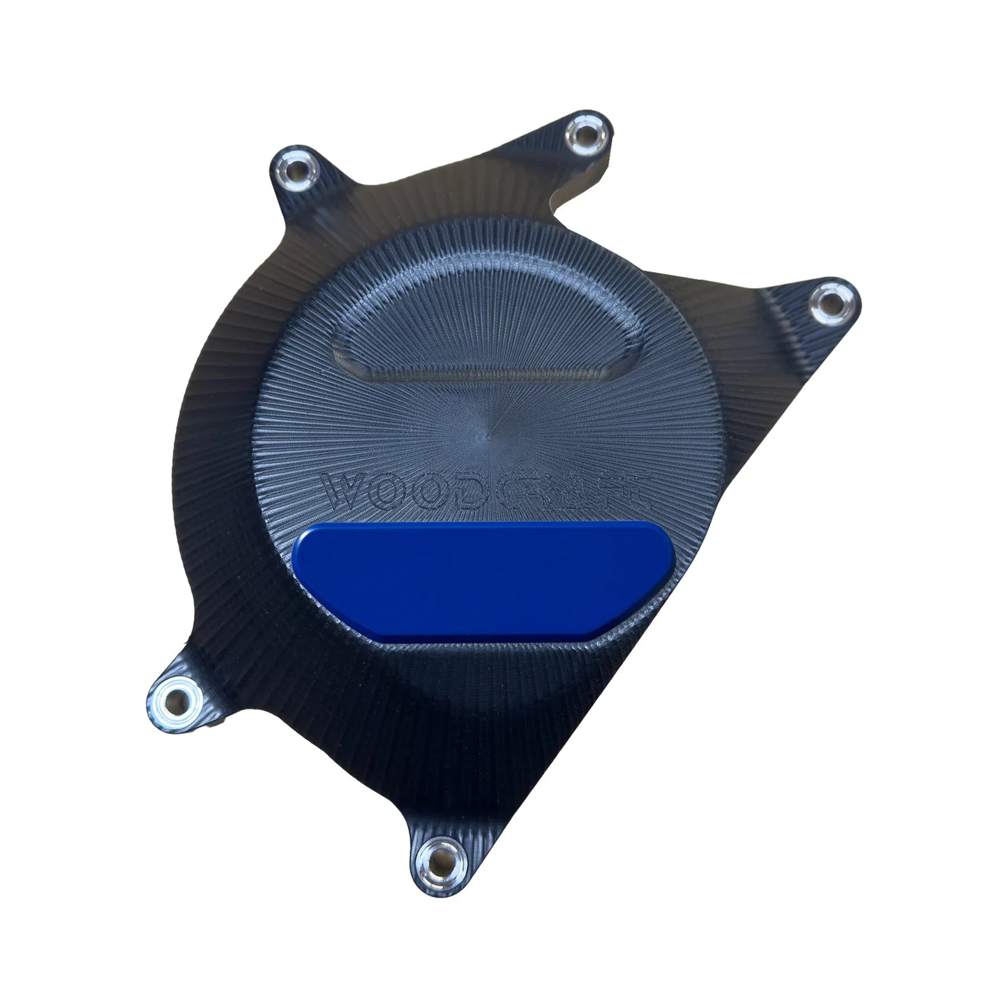 Woodcraft Clutch Cover Protector UHMW Plastic w/ Skid Plate Aprilia RS457 2024-2025 - Adventure Parts