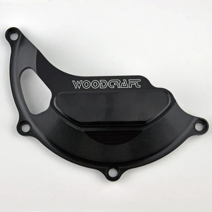 Woodcraft LHS Stator Cover Protector w/ Skid Pad KTM Duke 790, Duke 890 2018-2024