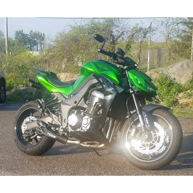 Toce Razor Tip Full Exhaust - Kawasaki Z1000 2014-2021