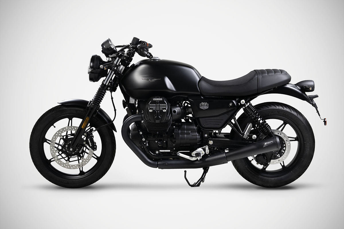 ZARD Trofeo Slip-On Exhaust Moto Guzzi V7 850 2025 - Adventure Parts