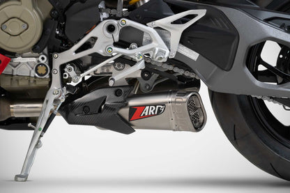 ZARD Exhaust Compensated Slip-On Ducati StreetFighter V4 2025