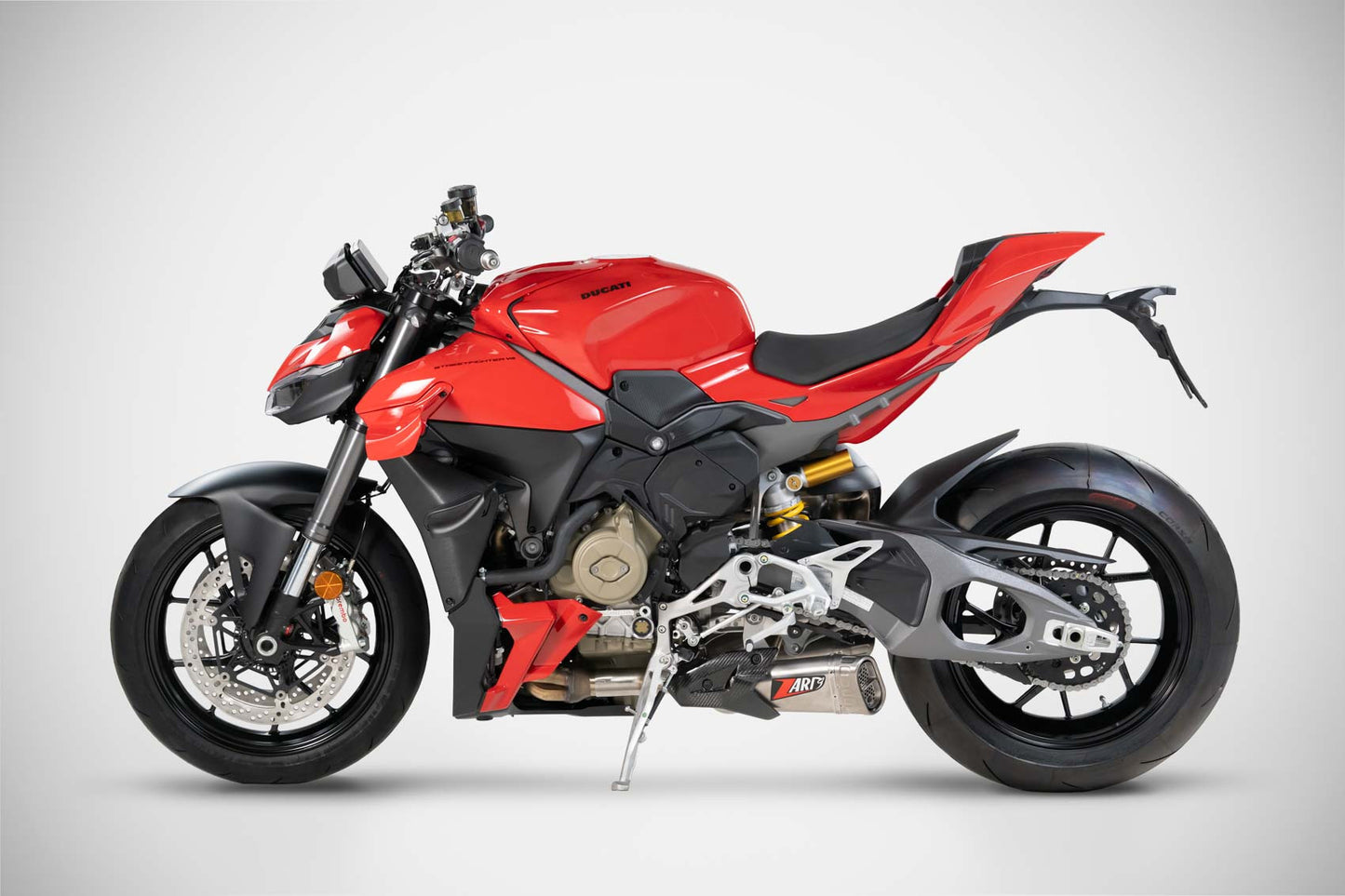 ZARD Exhaust Compensated Slip-On Ducati StreetFighter V4 2025