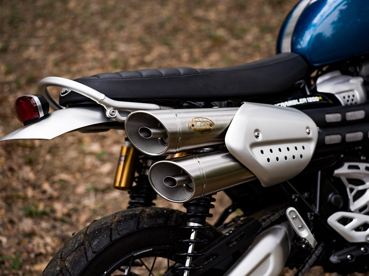 ZARD Slip-On Triumph Scrambler 1200 Exhaust 2021-2023 - Adventure Parts