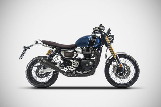 ZARD Exhaust Full Kit Triumph Scrambler 1200 2021-2023