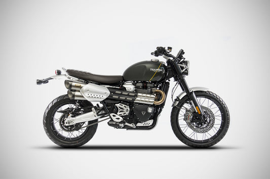 ZARD Slip-On Triumph Scrambler 1200 Exhaust 2019-2020