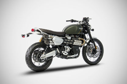 ZARD Slip-On Triumph Scrambler 1200 Exhaust 2019-2020