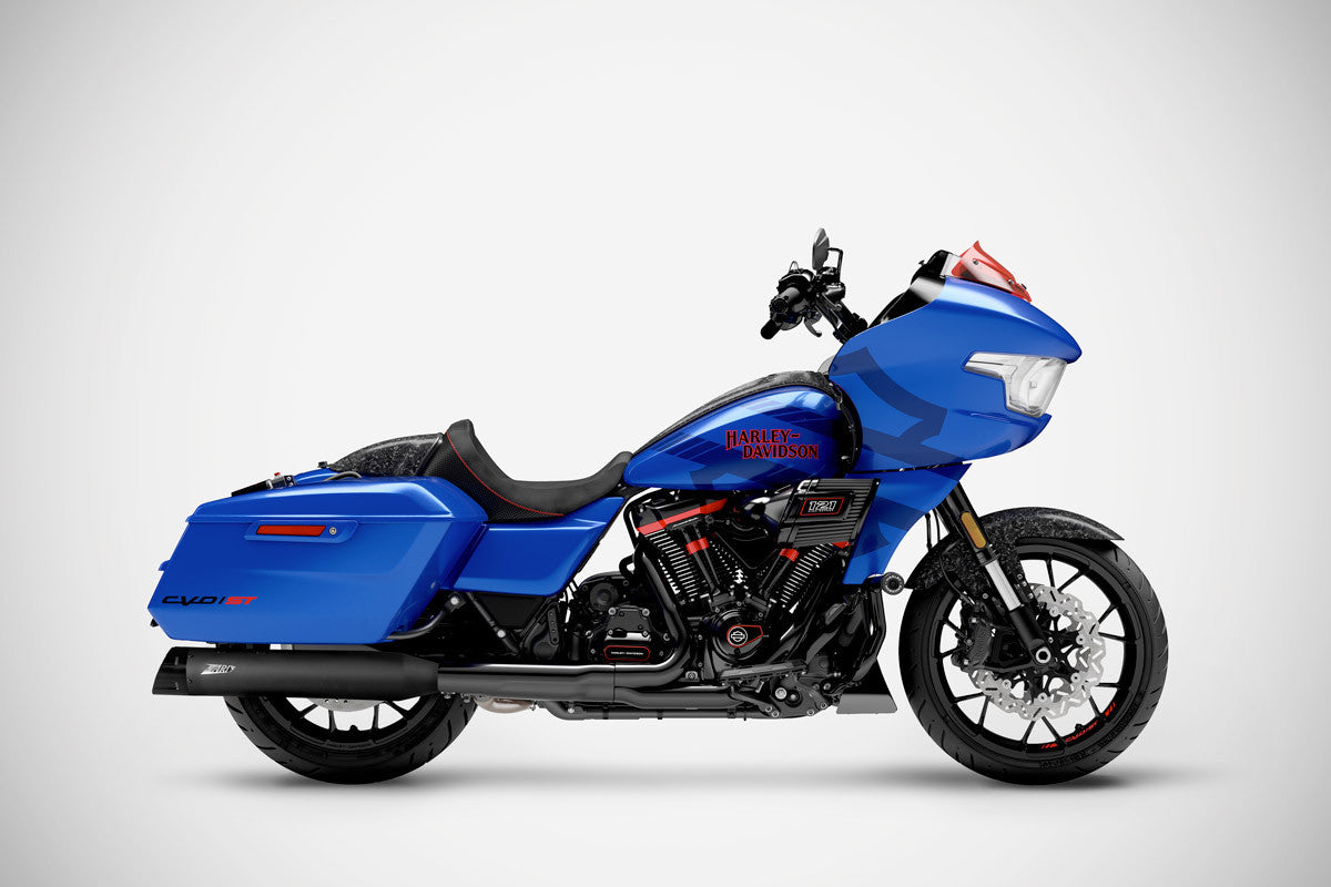 ZARD Exhaust Slip-On CVO Road Glide ST Harley Davidson  2025-2026 - Adventure Parts