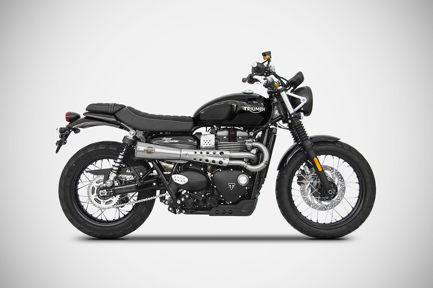 ZARD "Tiger 70" Full Kit Triumph Scrambler 900 Exhaust 2021-2023 - Adventure Parts