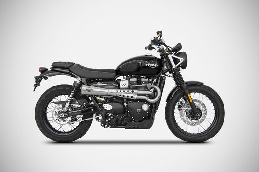 ZARD "Tiger 70" Full Kit Triumph Scrambler 900 Exhaust 2021-2023