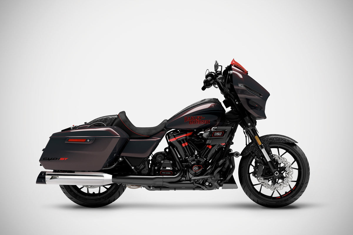 ZARD Exhaust Slip-On CVO Street Glide ST Harley Davidson 2025-2026 - Adventure Parts