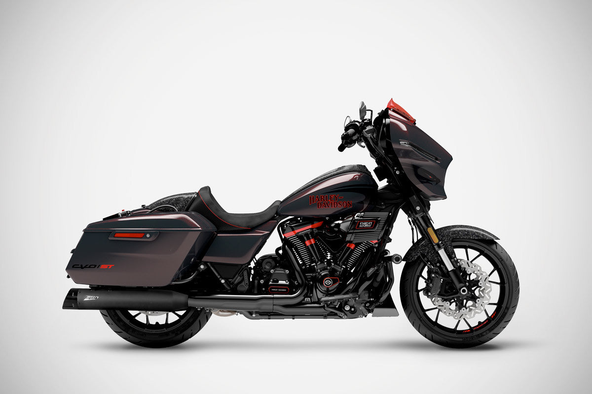 ZARD Exhaust Slip-On CVO Street Glide ST Harley Davidson 2025-2026 - Adventure Parts