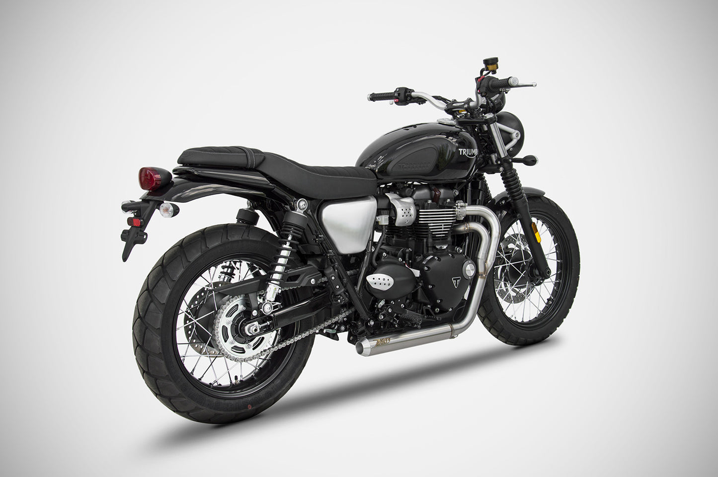 ZARD "Cross" Full Kit Triumph Scrambler 900 Exhaust 2021-2023 - Adventure Parts